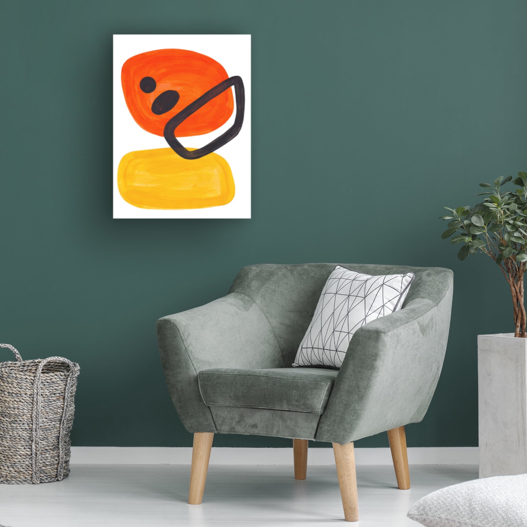 Trademark Fine Art Ejaaz Haniff Sunset Orbit Canvas Wall Art