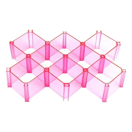 Honeycomb Drawer Organizer 6pcs Set Underwear Bra Socks Storage