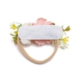 thumbnail image 6 of Baby Girl Floral Headbands- 3pcs Nylon Headband Handmade Flower Crown Elastic Hairband Newborn Toddler Hair Accessories Gifts for Girls, 6 of 6