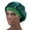 Green, variant on Satin Sleep Cap for Women Adjustable Elastic Night Bonnet with Wide Band Soft Comfortable Hair