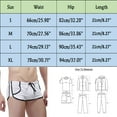 thumbnail image 2 of mgoYE Men's Bathing Suits Men's Swim Briefs Quick-Dry Square Leg Swimsuit Beach Trunk Swimwear Swim Trunks for Men|Black,S, 2 of 6