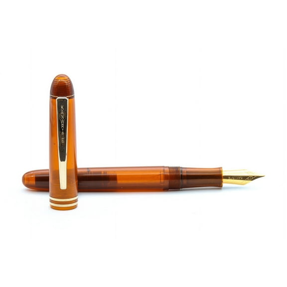 Kanwrite Desire Crystal Amber Medium Point Fountain Pen