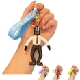 thumbnail image 2 of Skibidi Toilet Keychain Soft Rubber Keyring Figure Pendant Decoration For Car Key Backpack, 2 of 9