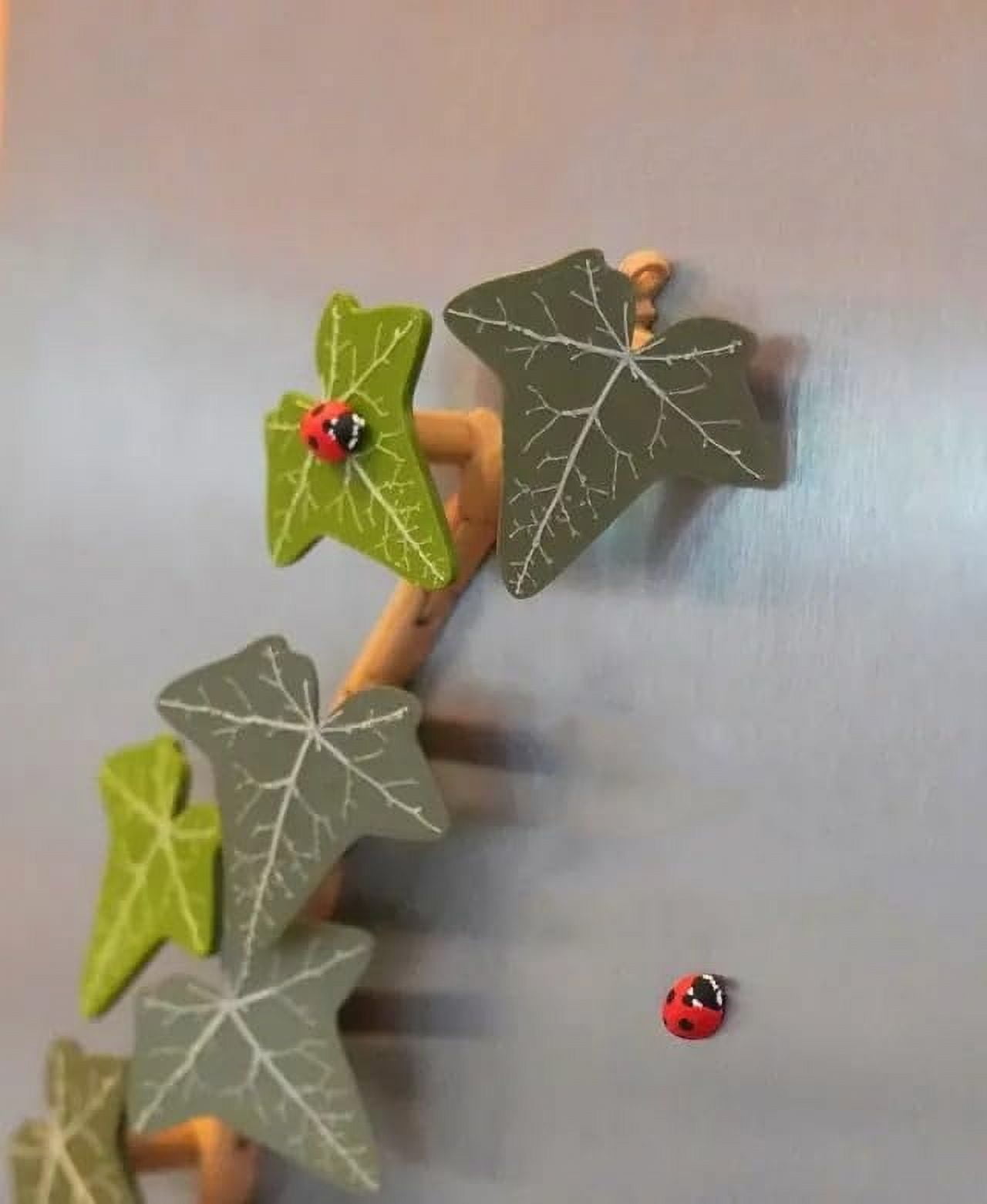 Ivy Fridge Magnet with Articulating Stems, Artificial Ivy Vines 3D Print Refrigerator Magnets