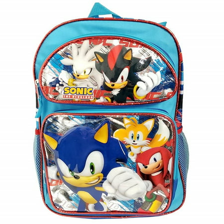 Backpack - Sonic the Hedgehog - Small 12 Inch - Group - (Best Motorcycle Backpack 2019)