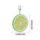 thumbnail image 3 of Llavero de frutas | Diseños monos de fresa, piña y sandía • Aleación metálica duradera • Mochila y bolso accesorios • Regalo divertido para amigos, parejas • Estilo caprichoso, pack individual, 3 of 7