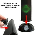 thumbnail image 6 of GOgroove LED Laptop Computer Speaker with Clip-On Portable Soundbar Design (Green), 6 of 9