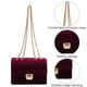thumbnail image 3 of Bolso de hombro para mujer, bolso de mano de moda, bolso cruzado de diseñador con correa de cadenaClaret:;:;, 3 of 5