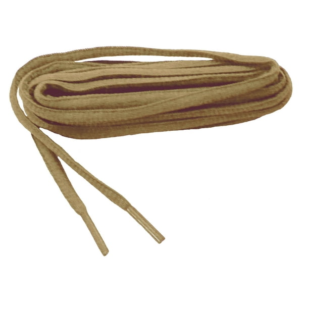 54 Inch 137 cm Tan (Sand) professional proATHLETIC⢠Oval sneaker shoelaces - (2 Pair Pack