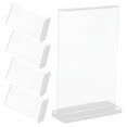 thumbnail image 5 of Raindrops  5 Pcs Stand Sign Display Stands for Vendor Events Transparent, 5 of 6