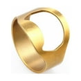 thumbnail image 5 of Men Stainless Steel Versatile Bottle Opener Bike Gold, 5 of 5