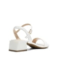 thumbnail image 3 of Sandalia DREAM PAIRS SDHS2301W-1 Blanca con Tacón Grueso de 4 cm, 3 of 7