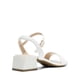 thumbnail image 3 of Sandalia DREAM PAIRS con Tacón Grueso, Punta Abierta y Correa al Tobillo Blanca, 3 of 7
