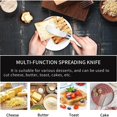 thumbnail image 6 of Ceramic Handle Butter Knife,4Pcs Stainless Steel Butter Spreader with Porcelain Handle for Kitchen,HXRH Cheese Spreader Knife for Household,Party, 6 of 6