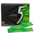 thumbnail image 1 of 5 GUM, Spearmint-Rain Flavoured Sugar Free Chewing Gum, 15 Sticks, 1 Pack, 1 of 5