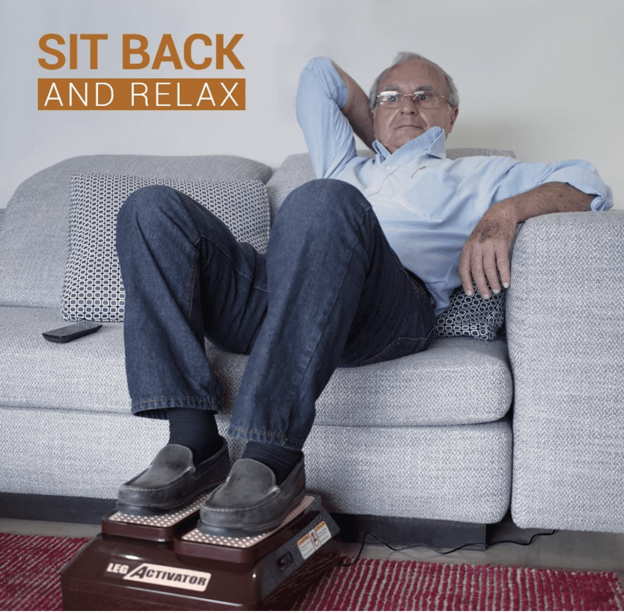 LegActivator Seated Leg Exerciser Physiotherapy Machine for Seniors Improves Health Circulation Walmart