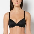 thumbnail image 1 of Full Coverage Lightly Lined Bra With Romantic Lace Wing in Tuxedo Black, 1 of 4