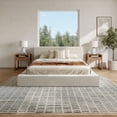 thumbnail image 4 of Nourison Cozy Modern 7'10" x 9'10" Ivory Black Scandinavian Indoor Rug, 4 of 9