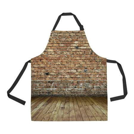 

ECZJNT whimsical hand drawn Apron with Pockets for Women Men