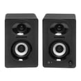 thumbnail image 2 of Samson MediaOne M30BT Monitores de estudio Bluetooth de 3 pulgadas con alimentación de 20 W y circuito de refuerzo de graves (par, acabado en vinilo negro), 2 of 5