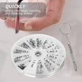thumbnail image 2 of EIGTHTAIL1 Set Eyeglass Repair Kit Glasses Screws Eyeglass Screwdriver Repair Supply, 2 of 6