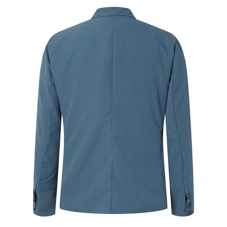 Zshosam Mens Blazer Classic Fit Sport Coats 2 Buttons Stretch