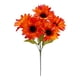 thumbnail image 2 of Ramo de girasoles artificiales de otoño, flores artificiales, Acción de Gracias, Festival de las Cosechas, plantas decorativas en macetas, arreglo en macetas, 2 of 6