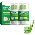 thumbnail image 1 of Crema reparra para talones agriets, bálsamo roll-on con vitamina E, urea, ácido salicílico y extracto de aloe vera. Para pies, rodillas, codos y manos secos y agriets. Hidrata y previene las grietas., 1 of 1
