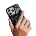 thumbnail image 7 of NLEACase for iPhone 13/14 Case,Beautiful Impact Protection Black Marble Phone Case, Black, 7 of 7