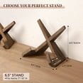 thumbnail image 4 of Soporte para platos ANBOXIT de madera de 6.5 pulgadas para exhibición, 4 of 8
