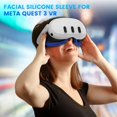 thumbnail image 6 of AYAOQIANG VR Face Cover for Quest 3 Headset, Silicone Face Pad Face Cushion Compatible with Quest 3 Face Cover Skin Accessories, 6 of 6