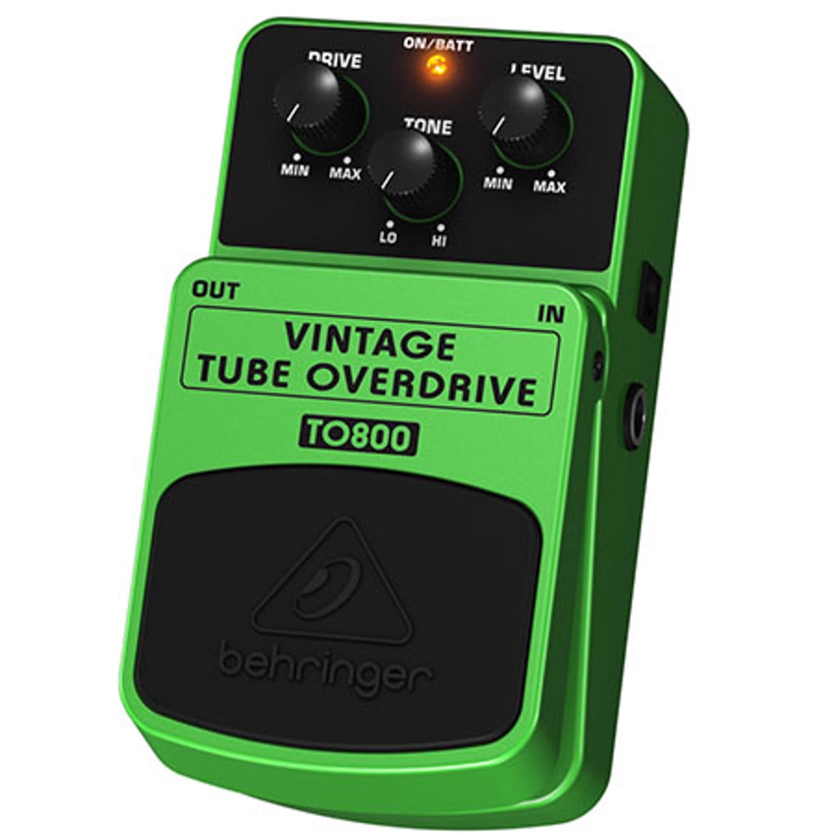 Behringer VINTAGE TUBE OVERDRIVE TO800 Vintage Tube-Sound Overdrive Effects Pedal