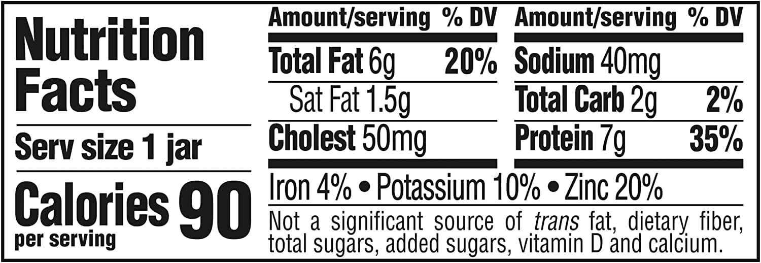 Gerber 2nd Foods Meats - Chicken & Gravy, 2.5 oz (6 Count)