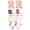 R, variant on Glass & Bottle Drinkware Upgrade Kit for Cups – Embroidery Patch Straw Covers Charm Necklace Chain and Leak Guard Accessories