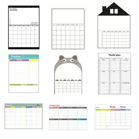 

tooloflife A3 Magnetic Fridge Calendar Memo Board Monthly Schedule Planner for Refrigerators Officce Home Universal