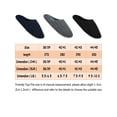 thumbnail image 4 of SHCKE Slippers for Men Indoor Outdoor Slip On Shoes Winter Warm Slippers Memory Foam Slippers Cozy Bedroom Slippers Navy Blue, 4 of 7