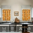 thumbnail image 4 of Vintage Rustic Curtains 36 Inch - 3 Panel Bohemian Floral Farmhouse Set with Wildflowers, Rod Pocket Kitchen, 4 of 6