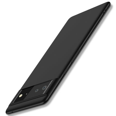 X-level Google Pixel 6 Pro Case Ultra-Thin Slim Fit [Guardian Series] Phone Cases Soft Flexible TPU Matte Finish Coating Light Protective Back Cover for Pixel 6 Pro - Black