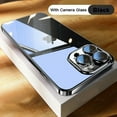thumbnail image 3 of Funda de teléfono transparente con revestimiento de alta calidad para iPhone 16, 15, 14 Plus, 11, 12, 13 Pro Max, protección completa de lente, cubierta trasera de TPU suave a prueba de golpes, 3 of 5