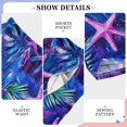 thumbnail image 6 of FORMRS Kids Pajama Pants with Pockets Size 9-10Y Boys Lounge Sleep Bottoms, Neon Pink Starfish, 6 of 8