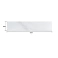 thumbnail image 2 of Towel Bar, 22 Inch Sidesplash , Bathroom Vanity Top with Backsplash ,4" Height Backsplash, for Vanity Top, Bianco Carrara Venato, White Bathroom Shelf,Sintered Stone Towel Ring, 2 of 6