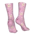 thumbnail image 7 of Goofa Butterfly 1 for 16in Socks, Funny Novelty Crazy Design Cotton Socks Sports Socks Knee High Socks For Men, Women,1Pairs - Gift For Working Friends, 7 of 7