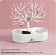 thumbnail image 4 of ZHAOCHENG Árbol porta joyas Ineasicer con cajones, expositor de plástico para joyas, con forma de ciervo para pendientes, collares, pulseras, relojes y anillos (blanco), 4 of 4