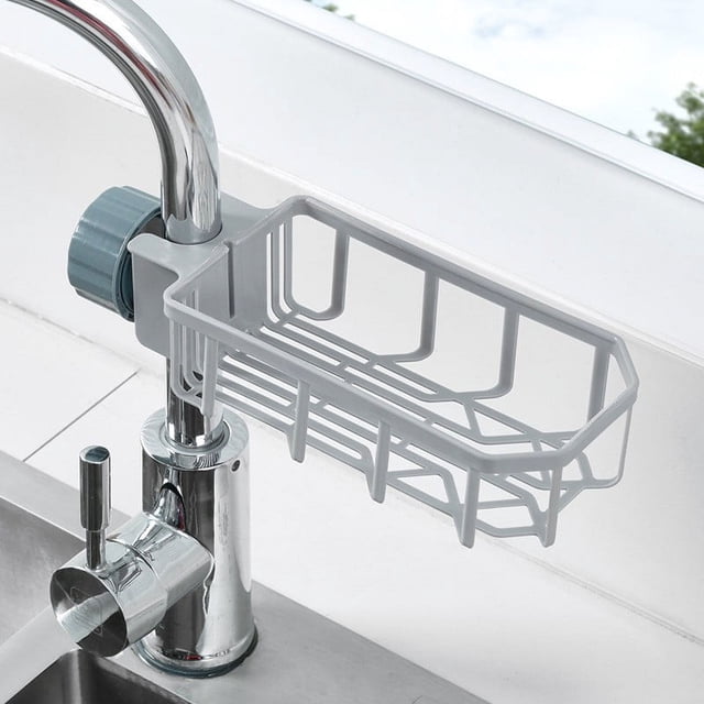 Boreal Craft Sponge Rack Stand Kitchen Faucet Storage Rack Sponge And Towel Rack Drain Home Kitchen Cleaning Tools Colapsable Exlarge for Camping Rack Cover Dish Lack Dry over Basin Rack Stainless