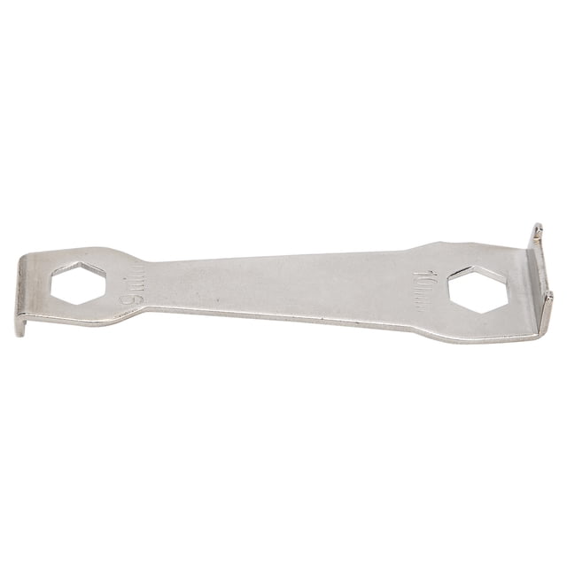 Llave de extracción de manivela multifuncional para reparaciones eficientes. Fijador de tuercas de plato de bicicleta de acero inoxidable