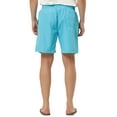 thumbnail image 3 of INSPIRE CHIC Men's Shorts Solid Beach Shorts Drawstring Surfing Mesh Lining Board Shorts 30 Light Blue, 3 of 7