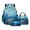 Blue - Sea Turtle, variant on DISNIMO Astronaut Planet Printed Kids Backpack for Boys, 3 Pcs School Backpack with Lunch Box & Pencil Case, 17 Inch Lightweight School Bookbag Travel Daypack