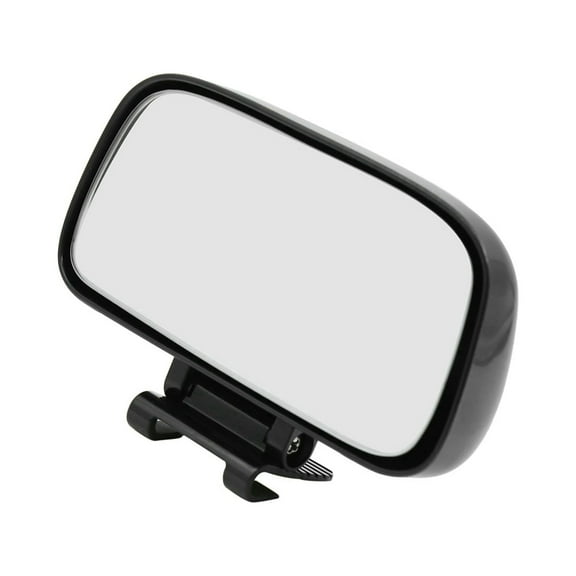 Unique Bargains Black Adjustable Wide Angle Rear View Blind Spot Mirror for Car Truck