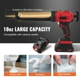thumbnail image 6 of BENTISM 20V Cordless Electric Caulking Gun 10oz/300ml with 4 Adjustable Speeds, 6 of 9