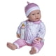 thumbnail image 1 of JC Toys La Baby Caucasian 20-inch Small Soft Body Baby Doll | Washable |Removable Pink Floral Outfit w/ Hat, Pacifier & Magic Bottle | for Children 12 Months +, 1 of 5